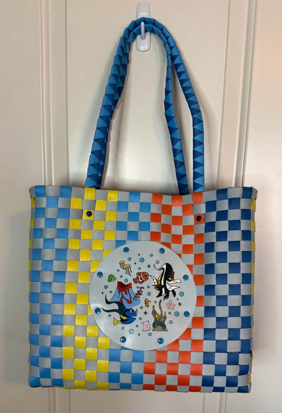 NWT Disney Parks Finding Nemo Beach Multicolor Tote Bag
